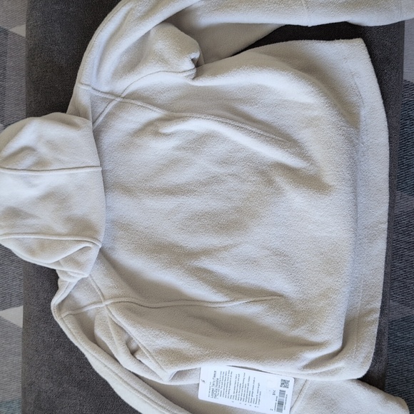 NQT Lululemon Looped Terry Fleece Half-Zip Hoodie Size 2 - Picture 6 of 6